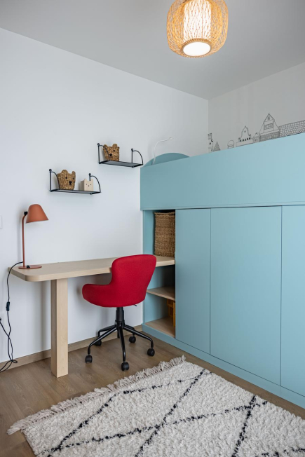 Rénovation de deux chambres d'enfants à Colombes