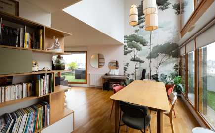 R&eacute;novation et optimisation d'un duplex familial &agrave; Asni&egrave;res-sur-Seine 92