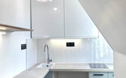 Un studio transformé sous les toits d'Asnières-sur-Seine 92